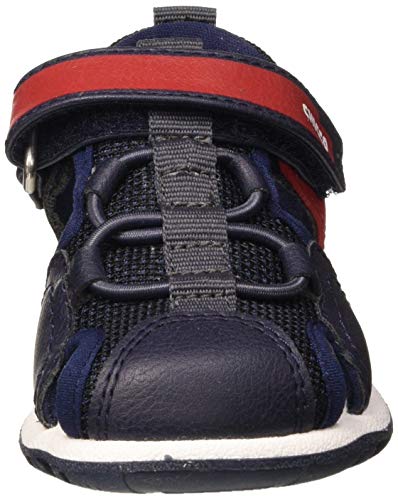 Chicco Sandalo Cesar, Sandalias con Punta Cerrada para Niños, Azul (BLU 810), 27 EU Chicco Sandalo Cesar, Sandalias con Punta Cerrada para Niños, Azul (BLU 810), 27 EU