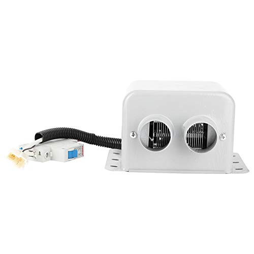 CHICIRIS - Calentador de Coche portátil de 800 W, 2 Orificios, Calentador eléctrico de Coche, Calentador de Invierno, desempañador de Ventana, desempañador, Blanco(12V) CHICIRIS - Calentador de Coche portátil de 800 W, 2 Orificios, Calentador eléctrico de Coche, Calentador de Invierno, desempañador de Ventana, desempañador, Blanco(12V)