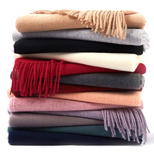 Chickwin Color Sólido Bufanda Mujer Bufanda del Mantón Suave Otoño invierno Caliente Mantas Cozy Pashmina Moda Señoras Elegante Estolas Fular Bufandas Largas Chal Cálido (200x70cm,Harina de avena) Chickwin Color Sólido Bufanda Mujer Bufanda del Mantón Suave Otoño invierno Caliente Mantas Cozy Pashmina Moda Señoras Elegante Estolas Fular Bufandas Largas Chal Cálido (200x70cm,Harina de avena)
