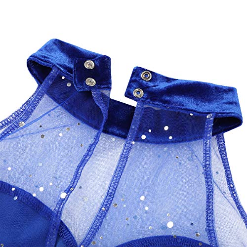 CHICTRY Vestido Tutú de Ballet Mujer Disfraz Bailarina Adultas Vestido Lentejuelas Sin Mangas Chicas Falda Tul para Actuación Danza Azul Small CHICTRY Vestido Tutú de Ballet Mujer Disfraz Bailarina Adultas Vestido Lentejuelas Sin Mangas Chicas Falda Tul para Actuación Danza Azul Small