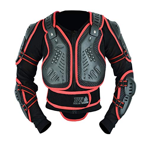 Chidlrens Chidlrens - Chaqueta protectora para motocicleta, protección de la ropa, ideal para actividades deportivas Chidlrens Chidlrens - Chaqueta protectora para motocicleta, protección de la ropa, ideal para actividades deportivas