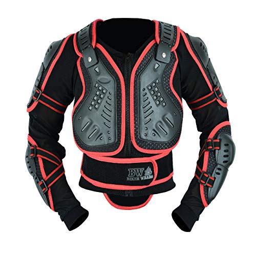 Chidlrens Chidlrens - Chaqueta protectora para motocicleta, protección de la ropa, ideal para actividades deportivas