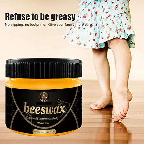 Childlike Cera De Abeja Natural para Madera - 85g Wood Seasoning Beewax Restaurador De Muebles - Limpiador De Muebles De Madera para Reparación De Mesa/Gabinete/Silla/Piso Childlike Cera De Abeja Natural para Madera - 85g Wood Seasoning Beewax Restaurador De Muebles - Limpiador De Muebles De Madera para Reparación De Mesa/Gabinete/Silla/Piso