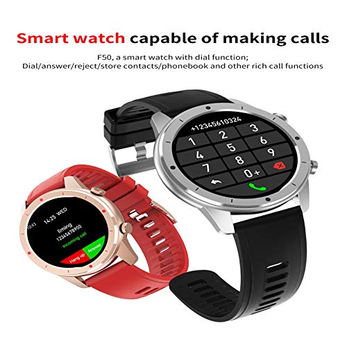 CHMORA smartwatch - F50 Smart Watch Bluetooth personalizado teléfono Dial ritmo cardíaco fitness hombres CHMORA smartwatch - F50 Smart Watch Bluetooth personalizado teléfono Dial ritmo cardíaco fitness hombres