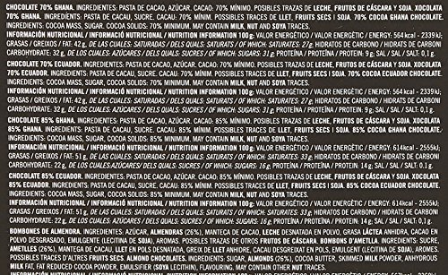 Chocolate Amatller - Chocolates variados en Cesta Regalo Orígenes 211g Chocolate Amatller - Chocolates variados en Cesta Regalo Orígenes 211g