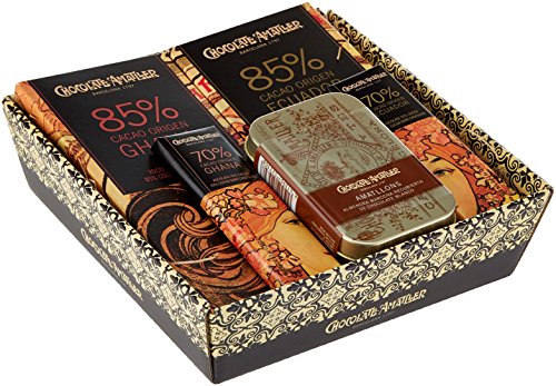 Chocolate Amatller - Chocolates variados en Cesta Regalo Orígenes 211g Chocolate Amatller - Chocolates variados en Cesta Regalo Orígenes 211g
