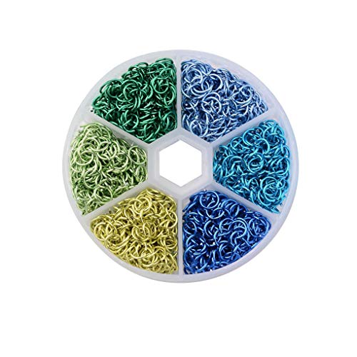 Chowcencen Nuevo Cable de Aluminio de 6 mm abren los Anillos del Salto abren los Anillos del Salto de los Colores Mezclados Plásticas Caja de Bricolaje Accesorios de la decoración Chowcencen Nuevo Cable de Aluminio de 6 mm abren los Anillos del Salto abren los Anillos del Salto de los Colores Mezclados Plásticas Caja de Bricolaje Accesorios de la decoración