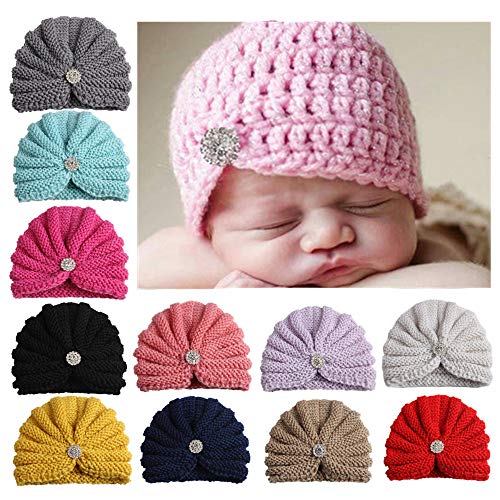 CHSEEA 11PCS Niños Sombrero Beanie Gorras Elásticas Caliente de Punto Arco Venda De Pelo Bebe Vinchas Diadema Turbante Cintas para El Pelo Niñas Accesorios para El Cabello #3 CHSEEA 11PCS Niños Sombrero Beanie Gorras Elásticas Caliente de Punto Arco Venda De Pelo Bebe Vinchas Diadema Turbante Cintas para El Pelo Niñas Accesorios para El Cabello #3