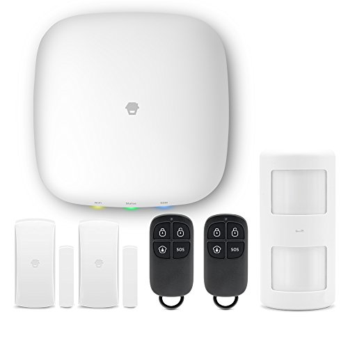 Chuango H4 Plus: Sistema de Alarma para hogar y Oficina - Smart Home - Panel con módulo WiFi y gsm - Envío de notificaciones Push y Llamada