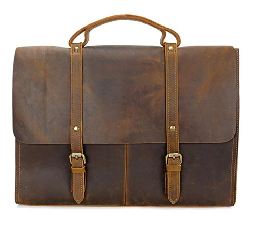 CHUANMEI Bolso Bandolera Sencillo Vintage para Hombre, Bandolera/Bolso transverso, Cartera de Cuero, Necesidades diarias, Light Yellow CHUANMEI Bolso Bandolera Sencillo Vintage para Hombre, Bandolera/Bolso transverso, Cartera de Cuero, Necesidades diarias, Light Yellow