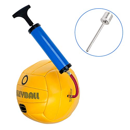 Chudian 60pcs Aguja Balones Agujas para Inflar Balones, Agujas Inoxidable Acero para Inflar Agujas para Hinchar Aguja Hueca para Baloncesto Fútbol Voleibol y Más Deportes