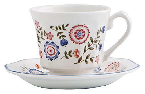 Churchill Estuche 2 Tazas con platillo 16Cl Bengal, Loza Inglesa, Multicolor, 2.81 cm Churchill Estuche 2 Tazas con platillo 16Cl Bengal, Loza Inglesa, Multicolor, 2.81 cm