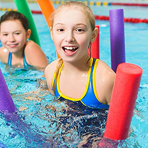 Churro de FlotacióN,Churro Hueco de NatacióN Hecho,Churro Natacion,Alta Flotabilidad,Ayudar a Nadar,Jugar en El Agua,úSelo como Palo de Flotabilidad o Accesorio de Caza Menor,Accesorios Piscina NiñO