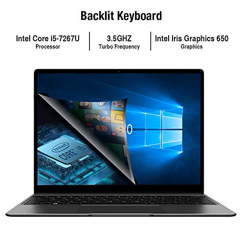 CHUWI CoreBook X Ordenador portatil Laptop Ultrabook 14 Pulgadas Win 10 Intel Core i5-7267U 3.1Ghz hasta 3.5Ghz 16G RAM 256G SSD 2160*1440 2K, Type-C 2.4G/5G WiFi