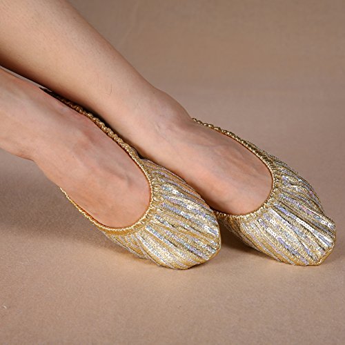 ChYoung Zapatos de danza del vientre para mujer Zapatilla de niña Ballet plano Gimnasia Zapatos de baile Accesorios de ropa de baile ChYoung Zapatos de danza del vientre para mujer Zapatilla de niña Ballet plano Gimnasia Zapatos de baile Accesorios de ropa de baile