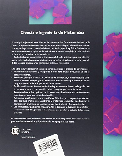Ciencia e ingeniería de los materiales, 2ª Edicion Ciencia e ingeniería de los materiales, 2ª Edicion