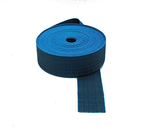 Cincha azul de calidad Super Extra dura de tapicería de 50 mm. para asientos 12 metros. (12 metros) Cincha azul de calidad Super Extra dura de tapicería de 50 mm. para asientos 12 metros. (12 metros)
