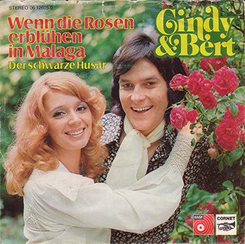 Cindy & Bert - Wenn Die Rosen Erblühen In Malaga / Der Schwarze Husar - BASF - 06 12605-0, Cornet - 06 12605-0