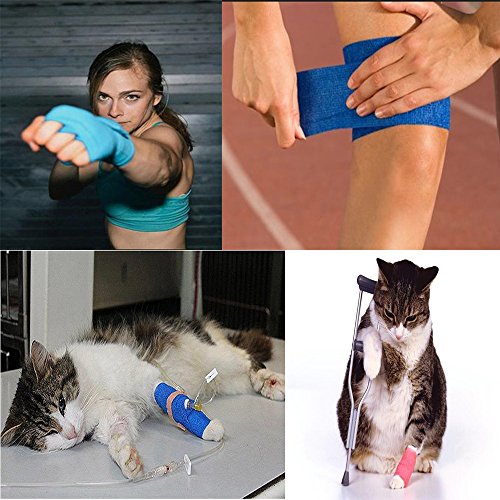 Cinta Adhesiva de Venda de 7.5 cm, Cinta Azul Deportiva, Cinta Para la Muñeca, Cinta Autoadhesiva Cinta Adhesiva de Venda de 7.5 cm, Cinta Azul Deportiva, Cinta Para la Muñeca, Cinta Autoadhesiva