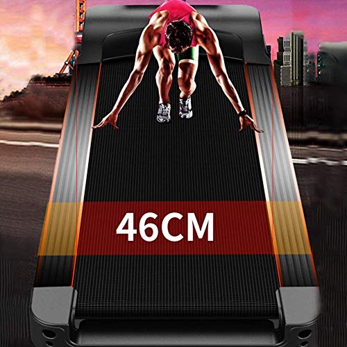 Cinta de Correr Cinta de Correr eléctrica Plegable, inclinable 15º, LCD de 5 Pulgadas, con portavasos, Velocidad máxima 16 km/h, Adecuada para Equipos de Fitness domésticos y de Oficina