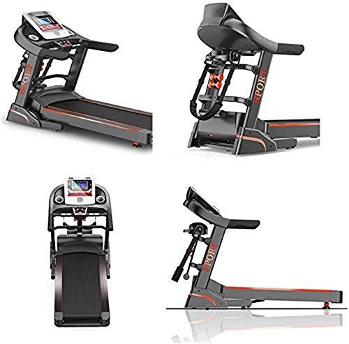 Cinta de Correr Cinta de Correr eléctrica Plegable, inclinable 15º, LCD de 5 Pulgadas, con portavasos, Velocidad máxima 16 km/h, Adecuada para Equipos de Fitness domésticos y de Oficina Cinta de Correr Cinta de Correr eléctrica Plegable, inclinable 15º, LCD de 5 Pulgadas, con portavasos, Velocidad máxima 16 km/h, Adecuada para Equipos de Fitness domésticos y de Oficina
