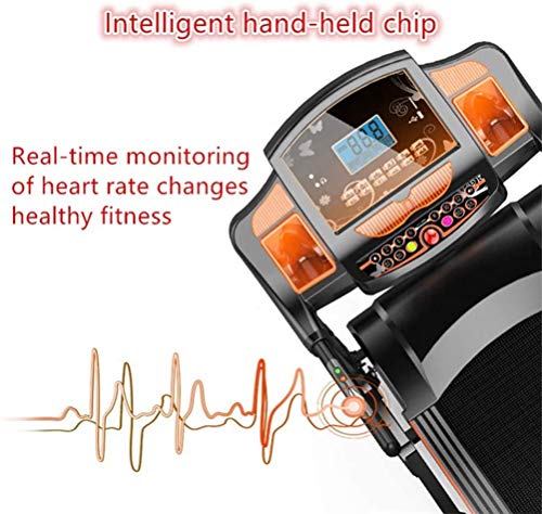 Cinta de Correr Plegable | Motor eléctrico eléctrico silencioso | 12 programas | hasta 74 kg | Entrenamiento para Caminar y Correr | Pantalla LCD | Infinitamente Ajustable hasta 16 km Cinta de Correr Plegable | Motor eléctrico eléctrico silencioso | 12 programas | hasta 74 kg | Entrenamiento para Caminar y Correr | Pantalla LCD | Infinitamente Ajustable hasta 16 km