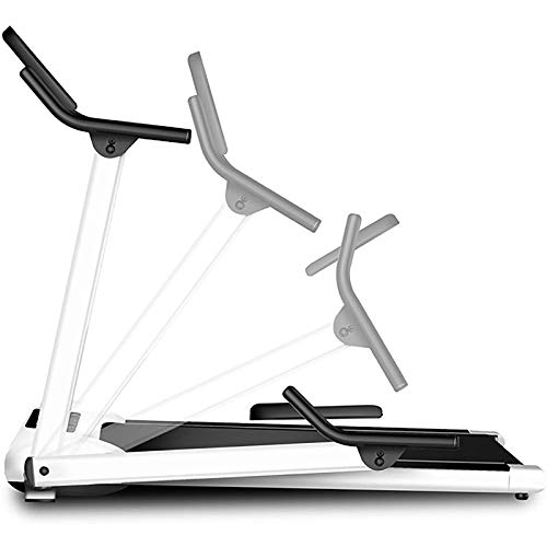 Cinta De Correr Plegable Rueda De Andar Cintas De Correr,For El Hogar Pantalla El LED Proporciona Información Velocidad,Unisex Adulto, High-Speed Folding Treadmill White