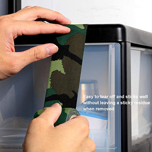 Cinta de Tela Verde Camuflaje 5 cm x 10 m, Cinta Adhesiva de Sellado de Costuras para Reparación de Correas Cinta de Tela Verde Camuflaje 5 cm x 10 m, Cinta Adhesiva de Sellado de Costuras para Reparación de Correas