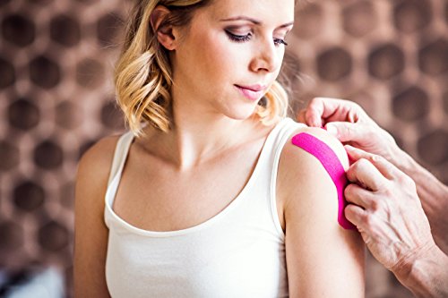 Cinta Precortada de Kinesiología (paquete de 3), Cinta deportiva elástica terapéutica para alivio del dolor, recuperación y fisioterapia, transpirable, resistente al agua, 5cm x 5m Cinta Precortada de Kinesiología (paquete de 3), Cinta deportiva elástica terapéutica para alivio del dolor, recuperación y fisioterapia, transpirable, resistente al agua, 5cm x 5m