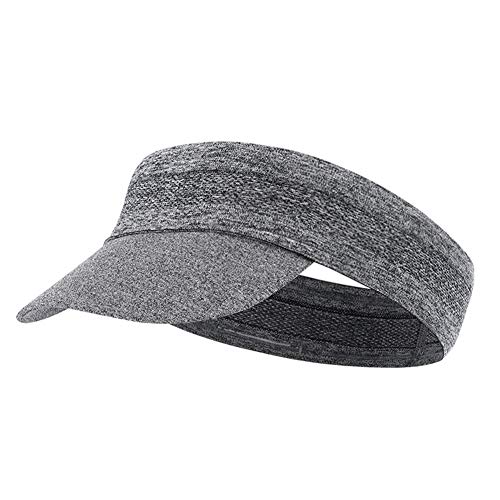 Cinta unisex para el sudor, con visera, protección antideslumbrante, protección solar, gorra para tenis, gorra antideslizante, cinta para la playa, deporte, cinta para el pelo, para tenis