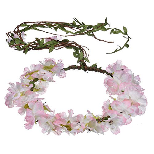 Cintas para el pelo Fiesta festiva Fotografía de boda Fotografía Decoración Niñas de las mujeres Faux Cereza Flor Corona Diadema Novia o Bridemaid Árbol ajustable Hoja de ratán Floral Cabello Corona G Cintas para el pelo Fiesta festiva Fotografía de boda Fotografía Decoración Niñas de las mujeres Faux Cereza Flor Corona Diadema Novia o Bridemaid Árbol ajustable Hoja de ratán Floral Cabello Corona G