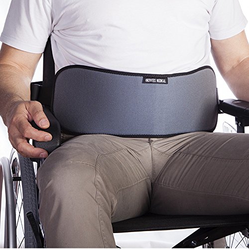 Cinturón abdominal, para silla de ruedas, sillas o sillones, para personas con tendencia a deslizarse del asiento,