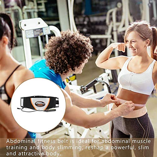 Cinturón De Adelgazamiento Vibratorio Eléctrico Masaje Térmico Ejercicio Vibratorio Masaje Cinturón De Fitness Cinturón De Recorte Quemador De Grasa Herramienta De Vibración De Fitness Para Mujeres Y