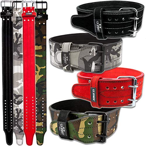 Cinturón de halterofilia o fitness de C.P. Sports, T8-sw-s-cp, Negro
, S=68-94cm