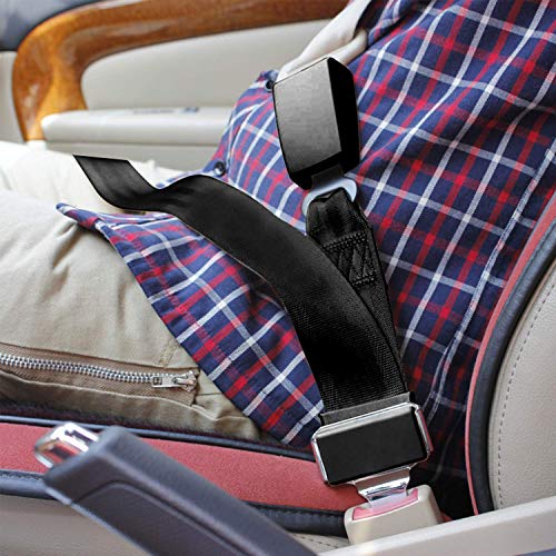 Cinturon de seguridad丨Ajustable Cinturón de coche丨Embarazadas ancianos asientos Niño obesidad丨Homologado (80CM)
