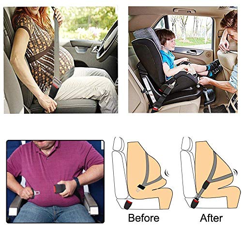 Cinturon de seguridad丨Cinturón de coche丨Embarazadas ancianos asientos Niño obesidad丨Homologado(20CM)