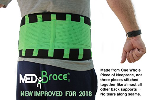 Cinturón Lumbar Médico Ortopédico para Prevenir Lesiones al hacer Deporte o Aliviar el Dolor y la Molestia de la Ciática, la Hernia de Disco, Mejora la Postura de la Espalda- Verde M 72-89cm Cinturón Lumbar Médico Ortopédico para Prevenir Lesiones al hacer Deporte o Aliviar el Dolor y la Molestia de la Ciática, la Hernia de Disco, Mejora la Postura de la Espalda- Verde M 72-89cm
