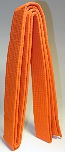 Cinturón naranja para karate, judo, kick boxing, talla extra pequeña para niños, fácil de atar, longitud 160 cm para niños