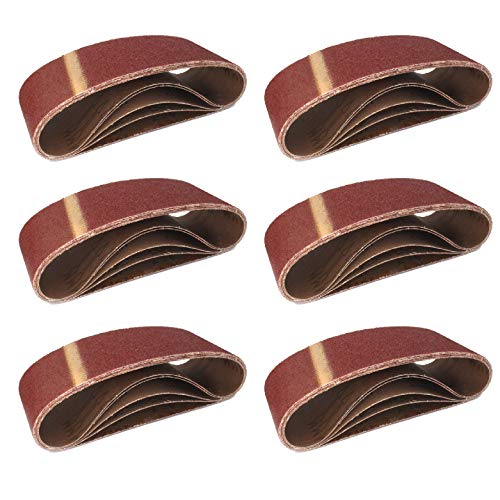 Cinturones de Lijado de Tela │ 10 piezas │ 75 x 457 mm │ grano 40 │ para para amoladoras de cinta │ Papel de Lija │ Juego de Correas de Lijado Cinturones de Lijado de Tela │ 10 piezas │ 75 x 457 mm │ grano 40 │ para para amoladoras de cinta │ Papel de Lija │ Juego de Correas de Lijado