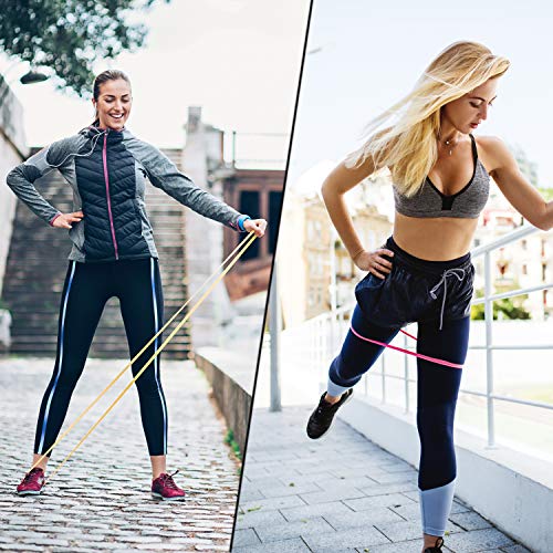 CIVAH Bandas de Resistencia látex Natural Banda de Resistencia Entrenamiento para hysical Terapia Yoga Pilates rehabilitación Deporte Fitness cinturón Black Set 1 CIVAH Bandas de Resistencia látex Natural Banda de Resistencia Entrenamiento para hysical Terapia Yoga Pilates rehabilitación Deporte Fitness cinturón Black Set 1