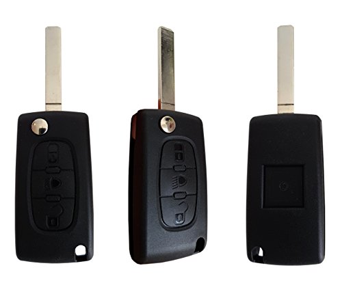 CK + Peugeot Auto de llave móvil Key Cover Case Funda Silicona para 207 307 308 5008 CK + Peugeot Auto de llave móvil Key Cover Case Funda Silicona para 207 307 308 5008