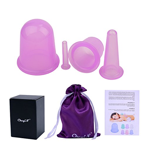CkeyiN Ventosas En Silicona,Ventosas Celulitis,Masaje Tazas De Catación Masaje Del Cuerpo Cara Cuello Silicona (Púrpura) CkeyiN Ventosas En Silicona,Ventosas Celulitis,Masaje Tazas De Catación Masaje Del Cuerpo Cara Cuello Silicona (Púrpura)