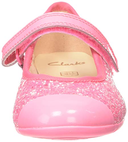 Clarks Dance Tap K, Bailarinas Niños, Rosa (Hot Pink Hot Pink), 30 EU Clarks Dance Tap K, Bailarinas Niños, Rosa (Hot Pink Hot Pink), 30 EU