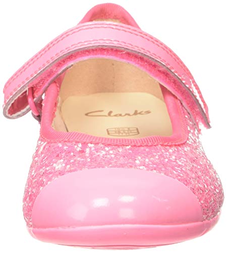 Clarks Dance Tap K, Bailarinas Niños, Rosa (Hot Pink Hot Pink), 30 EU