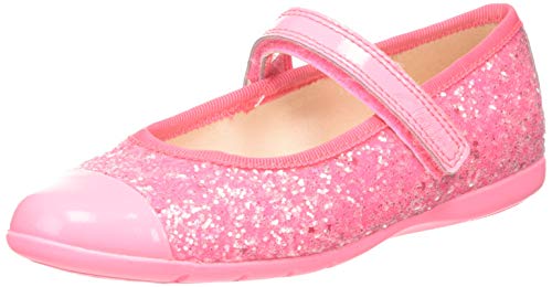 Clarks Dance Tap K, Bailarinas Niños, Rosa (Hot Pink Hot Pink), 30 EU