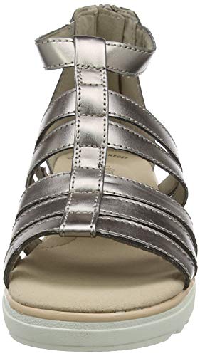 Clarks Jillian Nina, Sandalia con Pulsera para Mujer, Plateado (Pewter Metallic Pewter Metallic), 41 EU Clarks Jillian Nina, Sandalia con Pulsera para Mujer, Plateado (Pewter Metallic Pewter Metallic), 41 EU
