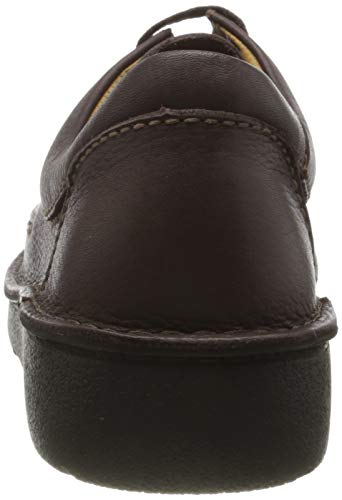 Clarks Nature II, Oxford Plano Hombre, Marrón (Brown), 41 EU