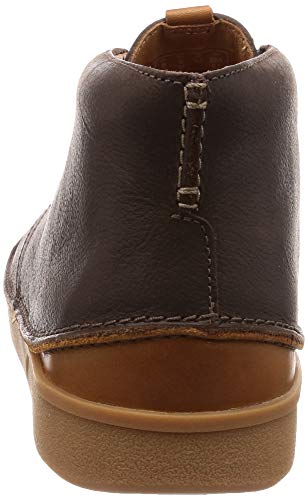 Clarks Oakland Rise, Botas Chukka Hombre, Marrón (Dark Brown Lea), 46 EU