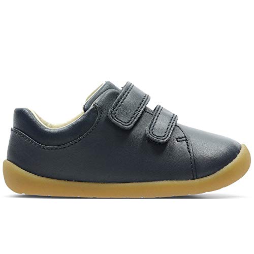 Clarks Roamer Craft T, Zapatillas Niñas, Azul (Navy Leather Navy Leather), 17.5 EU Clarks Roamer Craft T, Zapatillas Niñas, Azul (Navy Leather Navy Leather), 17.5 EU