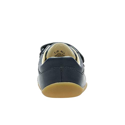 Clarks Roamer Craft T, Zapatillas Niñas, Azul (Navy Leather Navy Leather), 17.5 EU Clarks Roamer Craft T, Zapatillas Niñas, Azul (Navy Leather Navy Leather), 17.5 EU